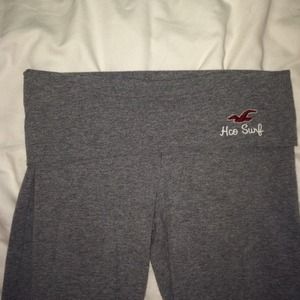 Grey Hollister yoga pants