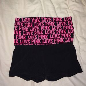Victoria's Secret yoga spandex shorts