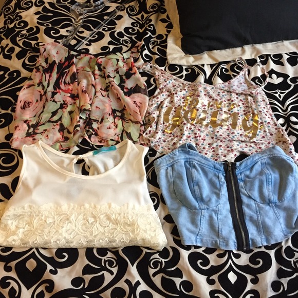 Crop tops.