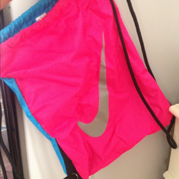Two-sided Nike string bag
