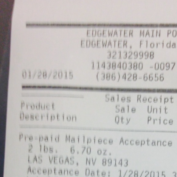 Receipt