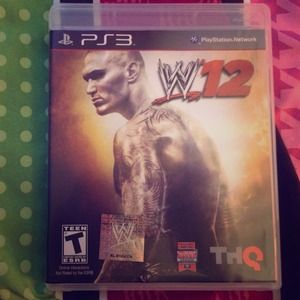 WWE W'12 for Playstation 3