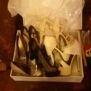 Saying bye to my heels!! But hello to hers :) !