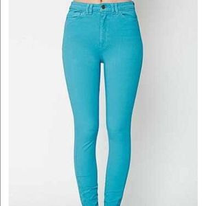 AA High Waist Four Way Zip Jeans
