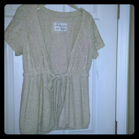 Aeropostale  short sleeve sweater