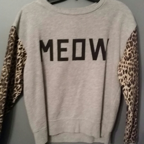 Meow sweatshirt