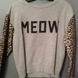Meow sweatshirt