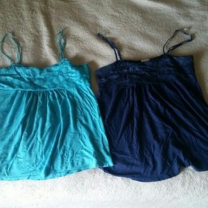 Lace top tanks