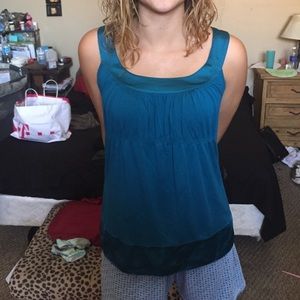 Ann Taylor turquoise top