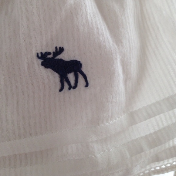 Abercrombie & Fitch white baby doll top - Picture 4 of 4