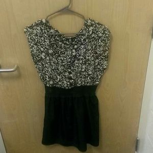 Black and yellow dress