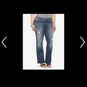Torrid relaxed boot jeans size 18