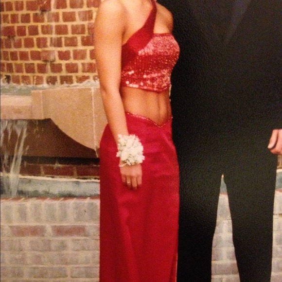 two piece prom/ formal perfect condition!