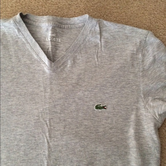 Lacoste men's V-neck T-shirt
