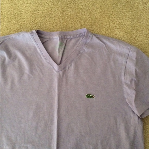 Lacoste men's V-neck T-shirt