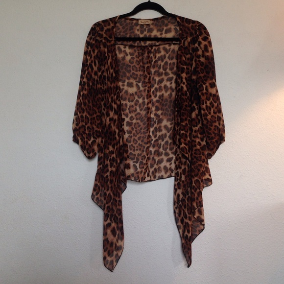Leopard Cardigan
