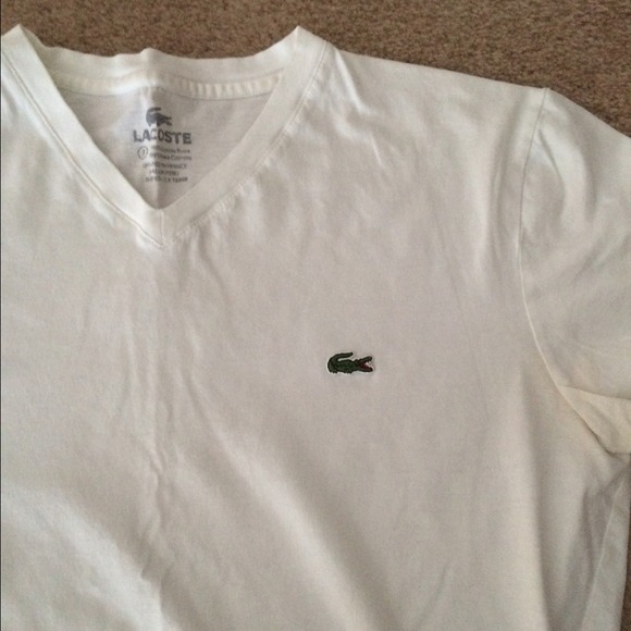 Lacoste men's V-neck T-shirt