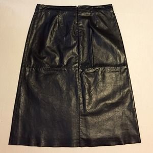 GAP leather skirt