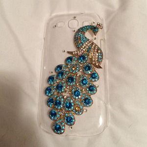 Peacock Galaxy s3 phone case