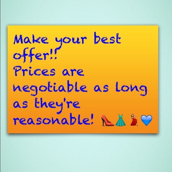 Make your best offer!