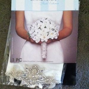Sequined bouquet wrap