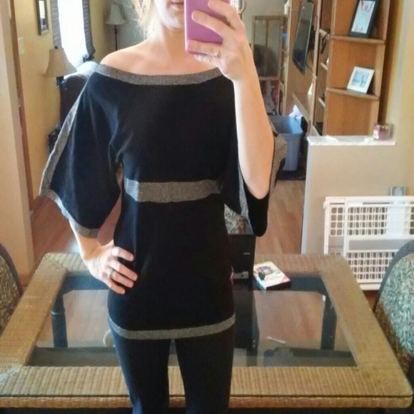 Off the shoulder sweater