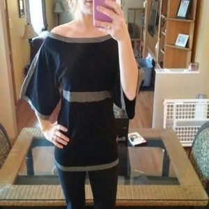 Off the shoulder sweater