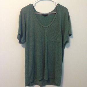 UO Truly Madly Deeply Oversized Pocket Tee