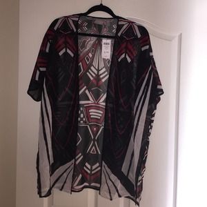 A beautiful cover up/ top by Chico's!