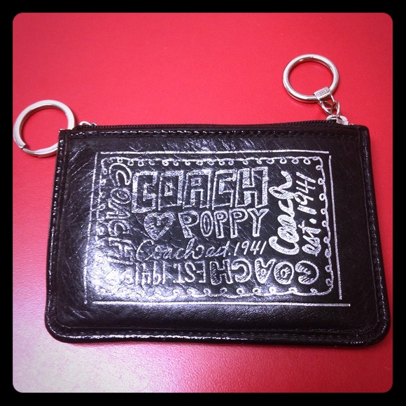 Coach poppy coin purse