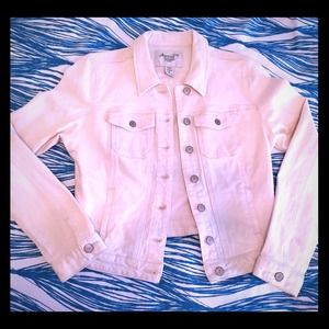American Rag Off White Denim Jacket