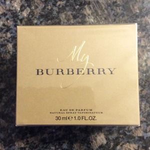 Burberry's newest fragrance.....My Burberry