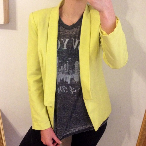 Citrine Blazer/Jacket - Forever 21