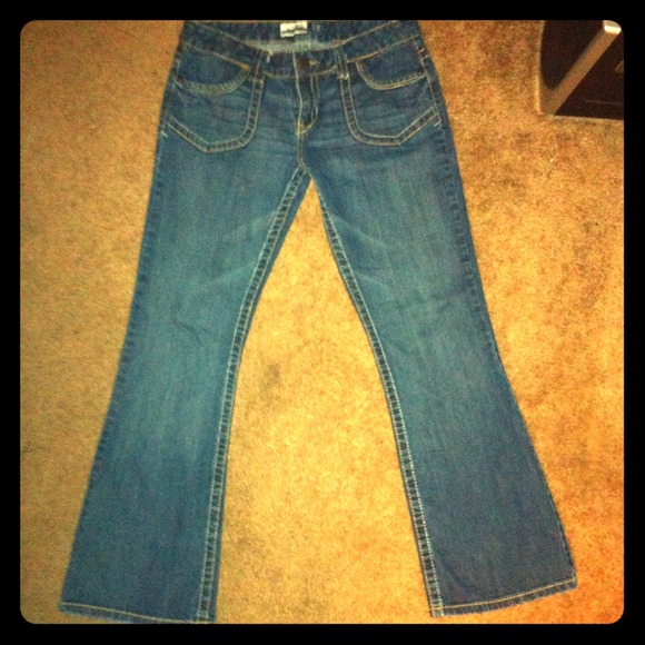 Dark boot cut Aeropostale jeans