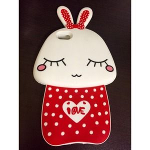 Iphone 6 bunny silicone case