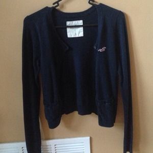 Navy cardigan