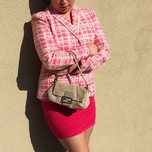 Anne Klein  tweed jacket