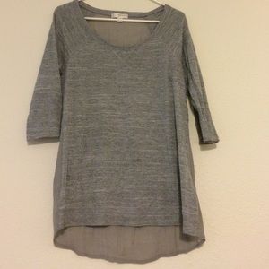 Comfy Grey Oversized Shirt