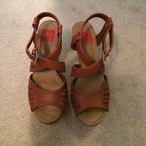 Comfortable brown heels!