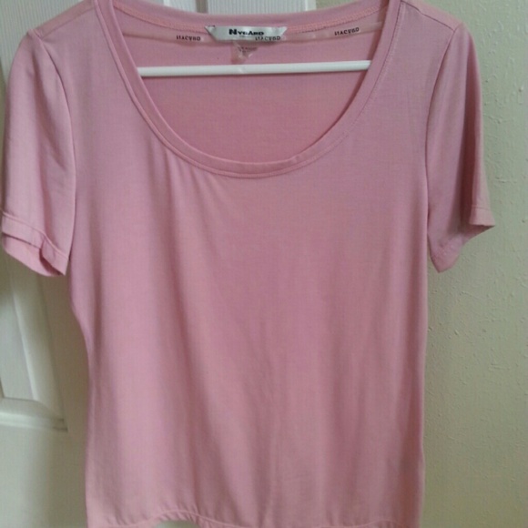 Light pink top