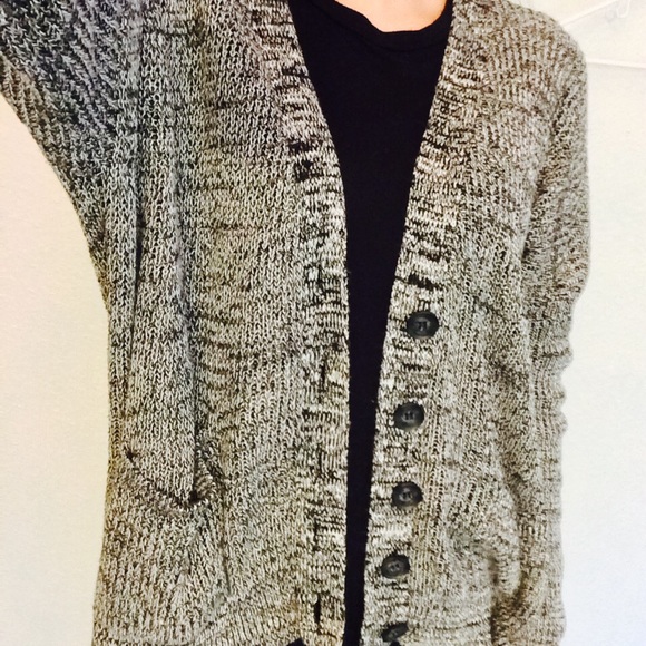 Negotiable!! Bokashi cardigan