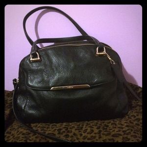 Coach "Madison" small satchel in black