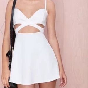 Nasty Gal cut out dress