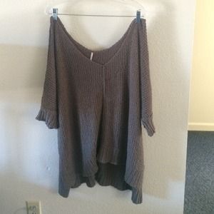 Free People oversized sweater