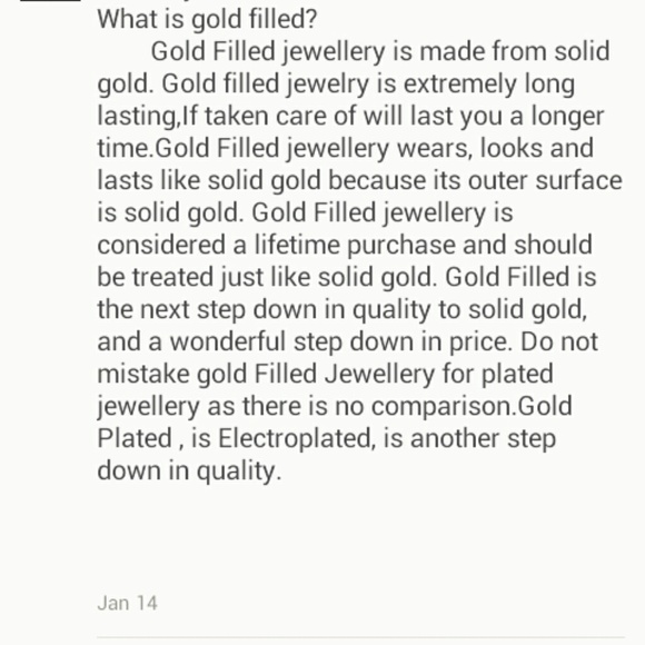 Gold filled explanation