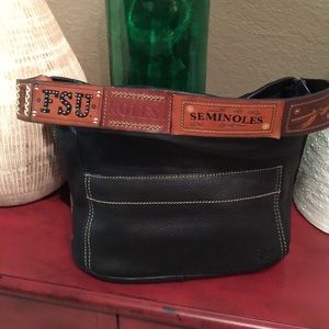 🌺❤️VERY UNIQUE FOSSIL LEATHER FLORIDA FANS !!!!💋