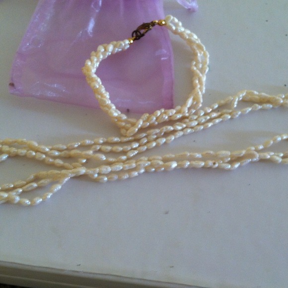 Faux pearl set - Picture 1 of 2