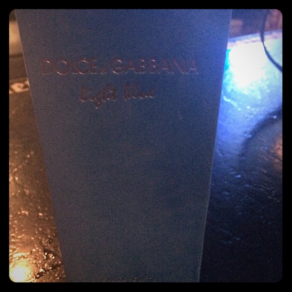 Dolce and Gabbana light blue. #fullbottle