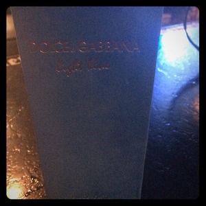 Dolce and Gabbana light blue. #fullbottle