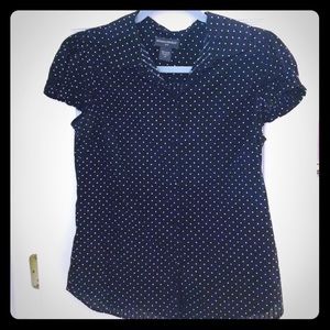 Banana Republic Polka Dot Blouse
